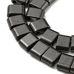 Electroplated Non-magnetic Synthetic Hematite Beads Strands&nbsp;G-C106-B02-14B