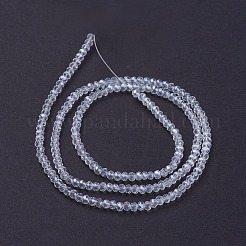 Electroplate Glass Beads Strands&nbsp;X-GLAA-F076-FR14