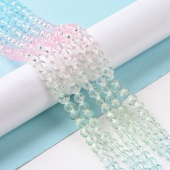 Transparent Glass Beads Strands&nbsp;GLAA-L045-01A-05