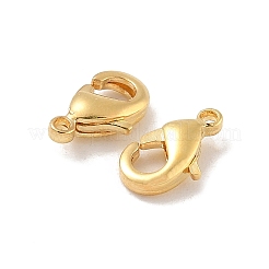 Brass Lobster Claw Clasps&nbsp;KK-H503-34G-01