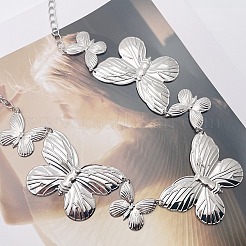 Alloy Butterfly Link Chain Waist Belly Chains for Women&nbsp;FS-WG8F5E3-01