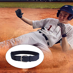 1Pc Imitation Leather & Polyester Elastic Softball Belts&nbsp;AJEW-CL0001-37A