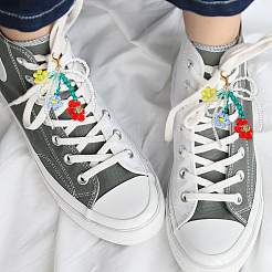 6Pcs Plastic Shoe Charms&nbsp;DIY-HS0002-11