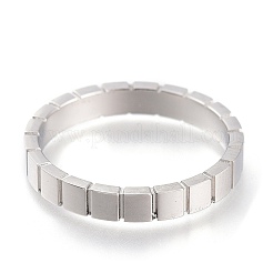 Tarnish Resistant 304 Stainless Steel Finger Rings&nbsp;RJEW-F110-02P-7