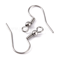 Tarnish Resistant 316 Surgical Stainless Steel Earring Hooks&nbsp;X-STAS-O032-01