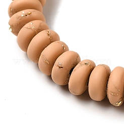 Handmade Polyester Clay Beads Strand&nbsp;CLAY-P001-04D