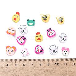 Mixed Shape Animal Handmade Polymer Clay Beads&nbsp;CLAY-R060