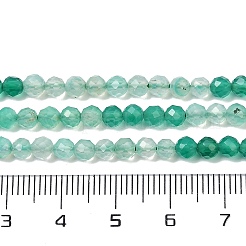 Gradient Color Natural Green Onyx Agate(Dyed & Heated) Beads Strands&nbsp;G-A252-A04-01