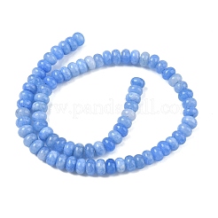 Dyed Natural White Jade Beads Strands&nbsp;GG-CBA9281-A10-5x8mm