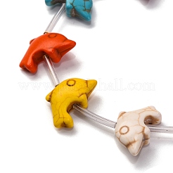 Synthetic Turquoise Beads Strands&nbsp;G-C147-11