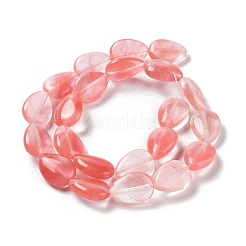 Cherry Quartz Glass Beads Strands&nbsp;G-L242-18