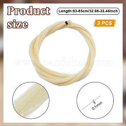 Natural Horse Hair&nbsp;FIND-WH0111-719C