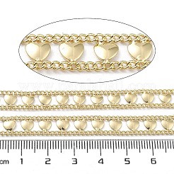 Rack Plating Brass Curb Chains&nbsp;CHC-F018-07G-01