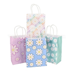 4 Styles Flower Print Paper Gift Bags with Handles&nbsp;TH-CBA170C-03