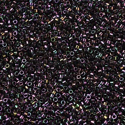 MIYUKIデリカビーズ  シリンダー  日本製シードビーズ  11/0  （db0127)フォレストグリーンレインボーゴールド光沢  1.3x1.6mm  穴：0.8mm  約2000PCS /ボトル  10 G /ボトル&nbsp;SEED-JP0008-DB0127