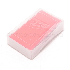 アルミ伝熱フィルム工芸品  長方形  レッド  92x50x0.5mm&nbsp;DIY-WH0268-21A