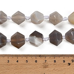 Natural Banded Agate Beads Strands&nbsp;GG-CBAB9C6-L01-01