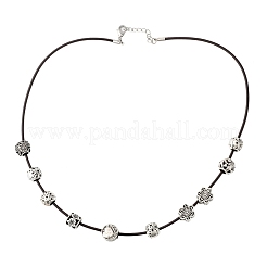 Leather Cord Necklace Making&nbsp;NJEW-A280-2.0mm-02