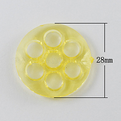 Transparent Acrylic Pendants&nbsp;TACR-R10-M