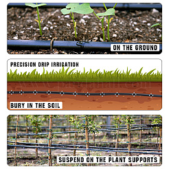 1Roll PVC Drip Irrigation Tubing&nbsp;AJEW-CP0010-27A