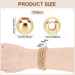Brass Beads&nbsp;KK-PH0036-67G