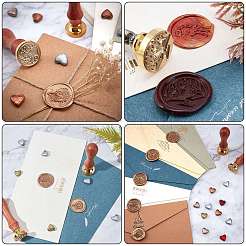 250Pcs 5 Colors Sealing Wax Particles&nbsp;DIY-CP0005-46B