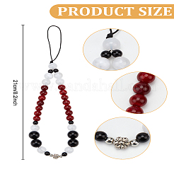 1Pc Plastic Mobile Straps&nbsp;HJEW-LP0002-30