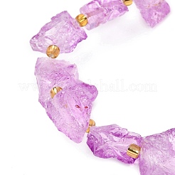 Raw Rough Natural Quartz Crystal Beads Strands&nbsp;G-Z131-J01-04