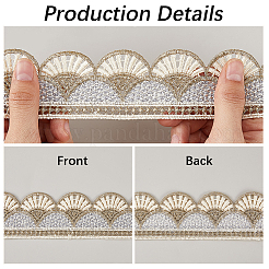 2.5M Polyester Lace Trim&nbsp;OCOR-GF0005-01B