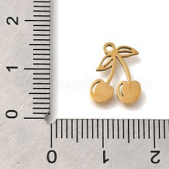 201 Stainless Steel Pendants&nbsp;STAS-R136-01G-06