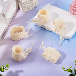 10 Pairs Polyester Lace Shoelaces&nbsp;AJEW-TA0003-14B