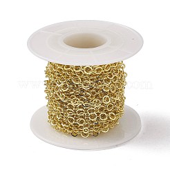 Brass Circle Ring Link Chains&nbsp;CHC-P010-07G