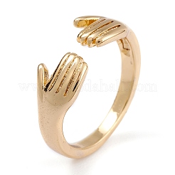 Brass Cuff Rings&nbsp;RJEW-B034-02G