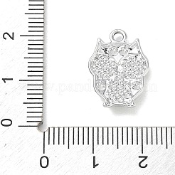 Alloy Rhinestone Pendants&nbsp;RB-CBA9733-02P