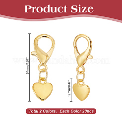 40Pcs 2 Colors Alloy Shoes Charms&nbsp;HJEW-HY00081
