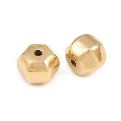 304ステンレススチールビーズ  ランタン  14KGP本金メッキ  7x9mm  穴：1.6mm&nbsp;SA-CBA592A-02A-G