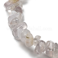 天然カルセドニービーズ連売り  チップ  1~8x5~17x5~8mm  穴：0.9~1mm  30.31~31.50''（77~80センチメートル）&nbsp;LS-G-M205-83