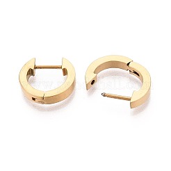304 Stainless Steel Hoop Earrings&nbsp;STAS-T074-37G