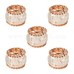 5Pcs Alloy European Beads&nbsp;MPDL-TADJ0001-02B
