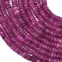 Natural Ruby Beads Strands&nbsp;G-A304-A01-01