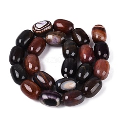 Natural Fire Crackle Agate Beads Strands&nbsp;G-Q606-108B