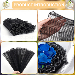 Pleated Gauze Yarn Flower Bouquets Wrapping Packaging&nbsp;DIY-WH0502-63