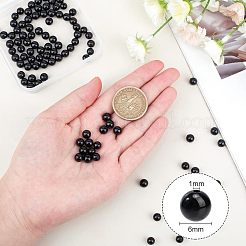 100Pcs Grade A Natural Tourmaline Round Beads&nbsp;G-OC0003-03