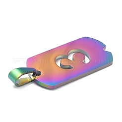 Ion Plating(IP) 304 Stainless Steel Pendants&nbsp;STAS-O127-A03