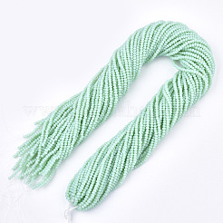 Opaque Solid Color Glass Beads Strands&nbsp;GLAA-S178-12B-10