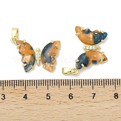 Rack Plating Brass Pendants&nbsp;KK-U011-01G-B