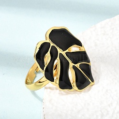 304 Stainless Steel Enamel Cuff Open Rings&nbsp;SA-CBA369F-02G-02