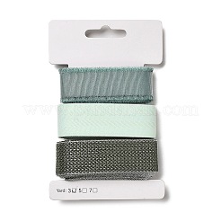 9 Yards 3 Styles Polyester Ribbon&nbsp;SRIB-A014-C07