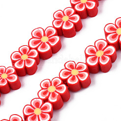 Handmade Polymer Clay Bead Strands&nbsp;CLAY-N011-48A