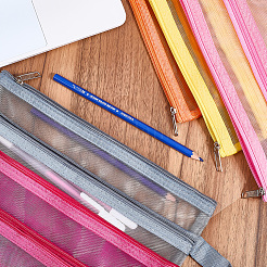 10Pcs 10 Styles Nylon Mesh Pen Bag&nbsp;AJEW-CP0006-76